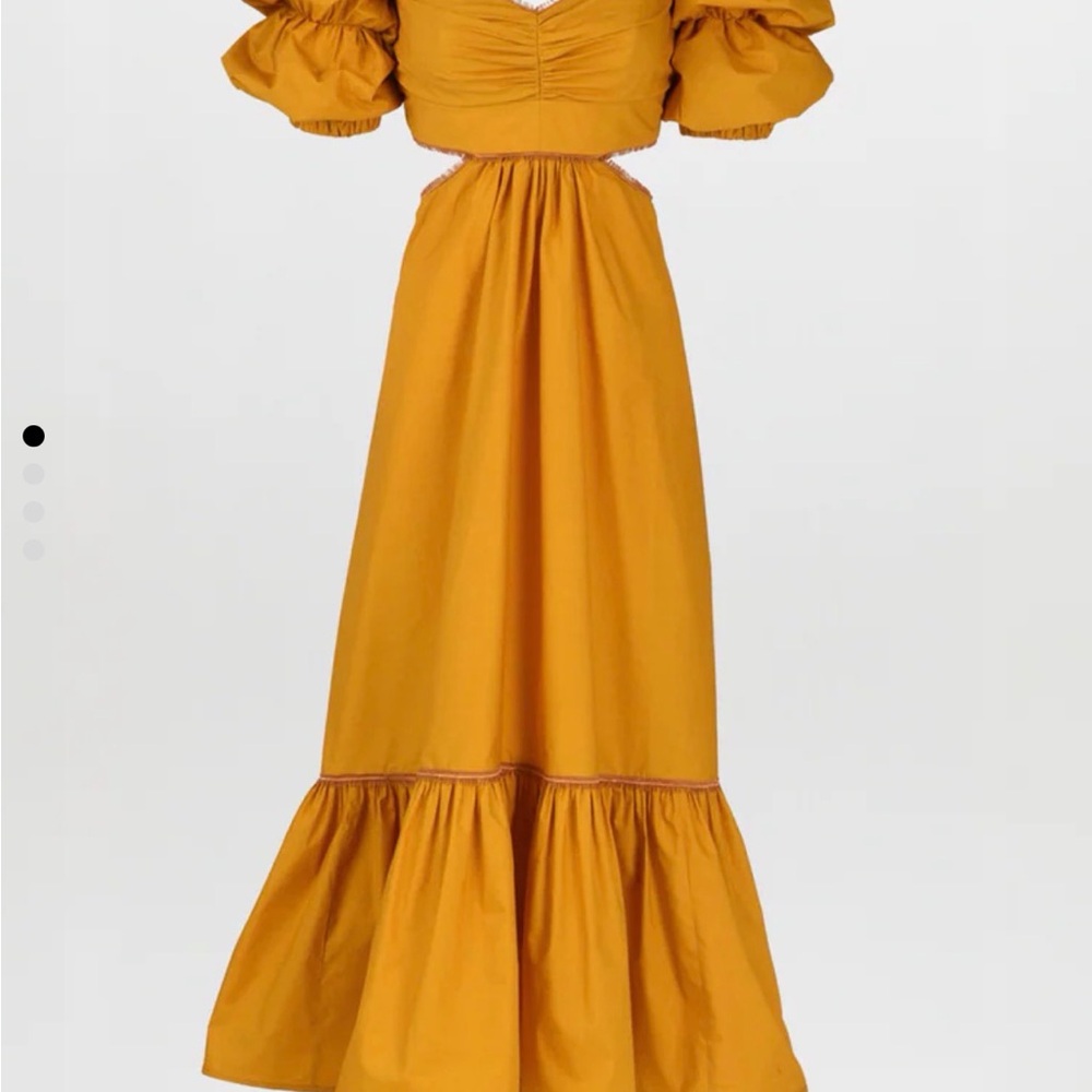 Silvia Tcherassi Yellow Maxi Dress - Picture 2 of 2